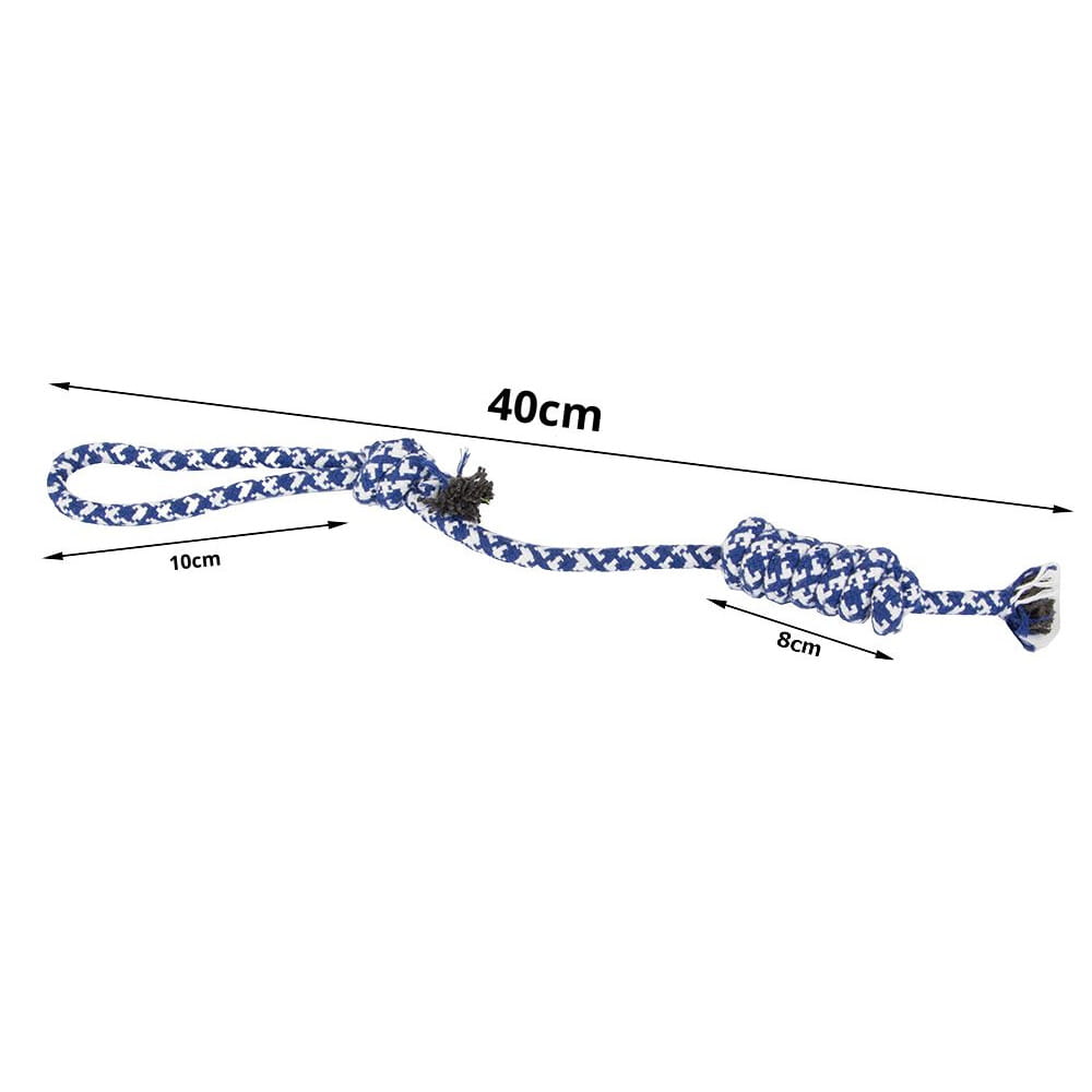 Zabawka dla Psa Szarpak Dentystyczny Mocny Sznur Lina 40cm
